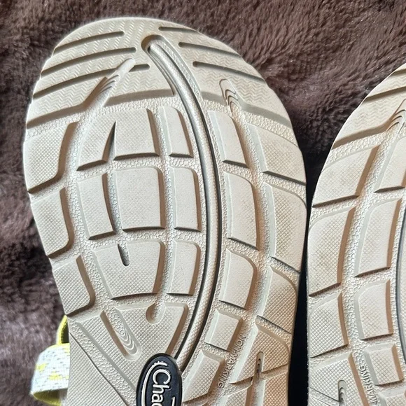 Chaco Z/1 Sandals with Yellow and Gray Straps - Picture 10 of 10